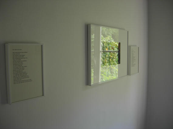 in het museum een prachtige fototentoonstelling met bij de foto's geschreven gedichten door danneels...