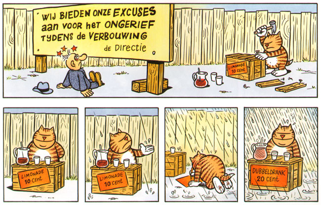 let op de onderste strook...