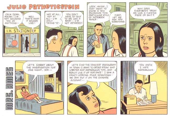 de detective op pad...