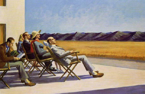 een hopper als vakantiekaart