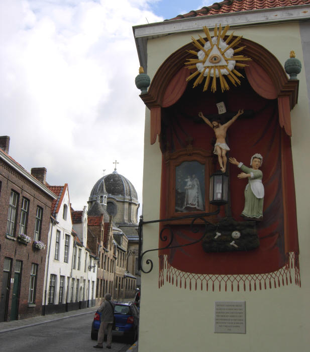 maria met kind heeft hier een apart plekje gekregen...