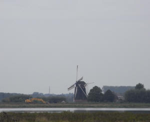 graafmachine, eind september 2010...