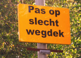 pas op...