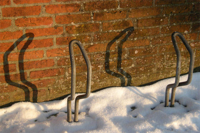 met schaduwen...