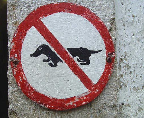 verboden voor tekkels?...