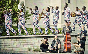 gangbé brass band en jaune toujours