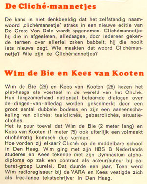 de clichémannetjes