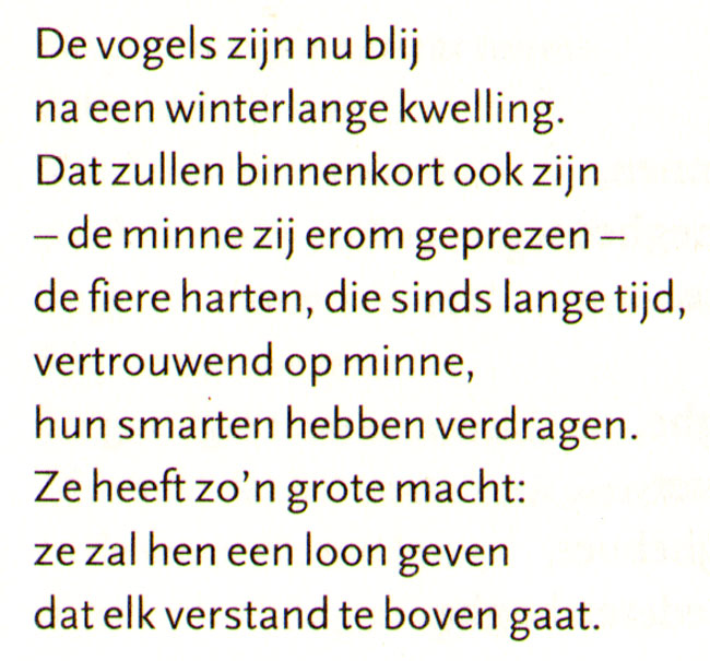 en in vertaling naar hedendaags nederlands