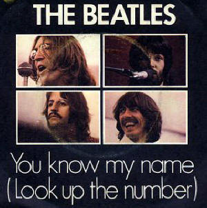 the beatles – you know my name….