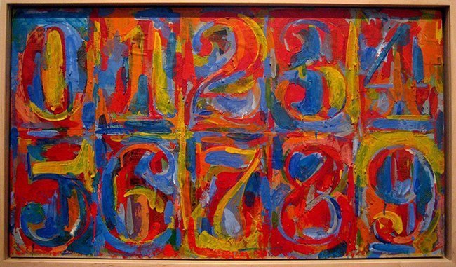 ik ben ziek overhandigen Oogverblindend jasper johns abstract in het kwadraat - moors magazine