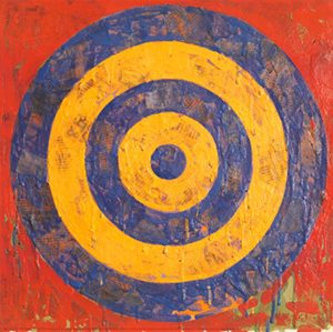 jasper johns schietschijf