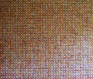 een minimalistisch stempelschilderij