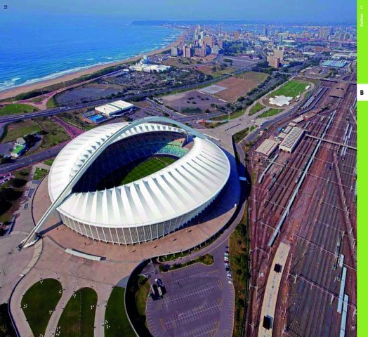 Moses Mabhida Stadium in Durham - Ibhola Lethu Consortium/gmp Architekten et al. 2010