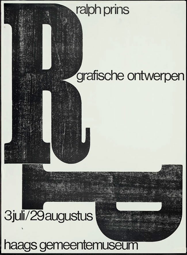 Ralph Prins de grafisch ontwerper.