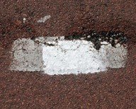 verse streepjes op een fietspad, deel 2