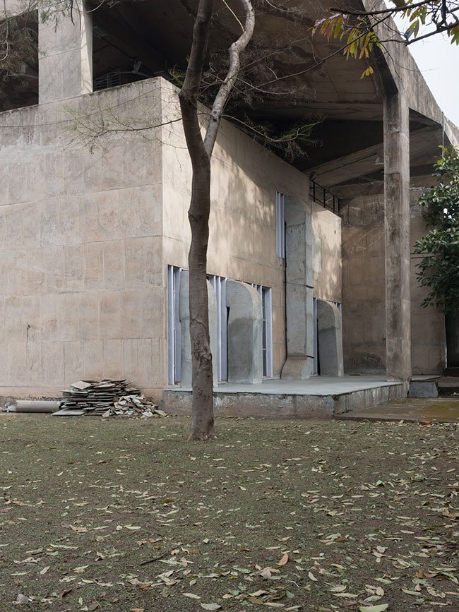 Chandigarh Architectuur Museum, 1964, afgerond in 1997, Le Corbusier, SD Sharma, Sector 10
