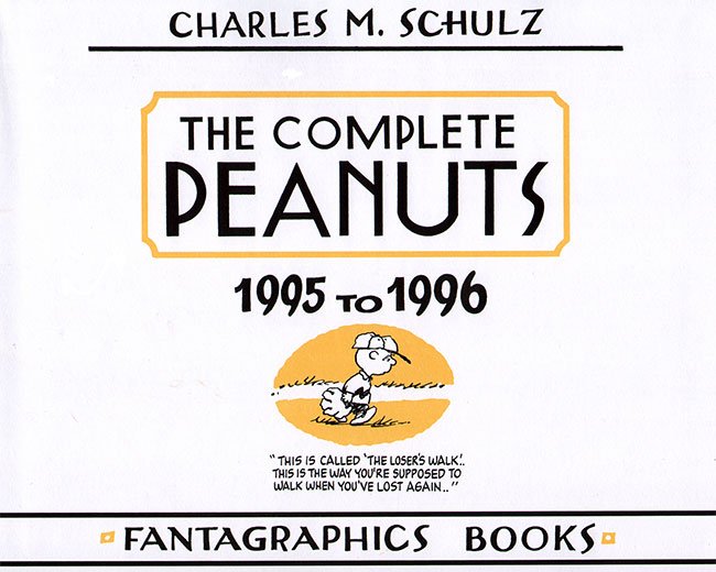 peanuts titelpagina