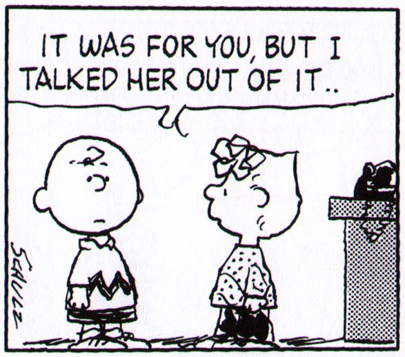i talked her out of it...