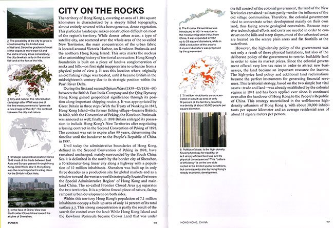 hong kong, city on the rocks