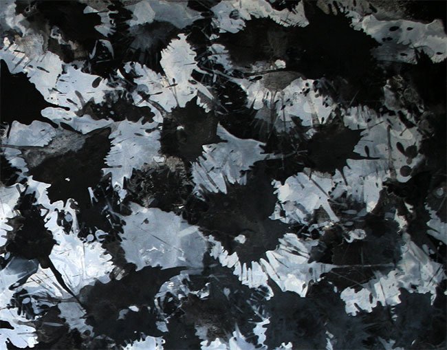 detail spatschilderij