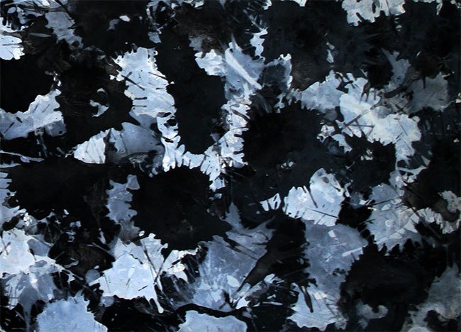 detail spatschilderij