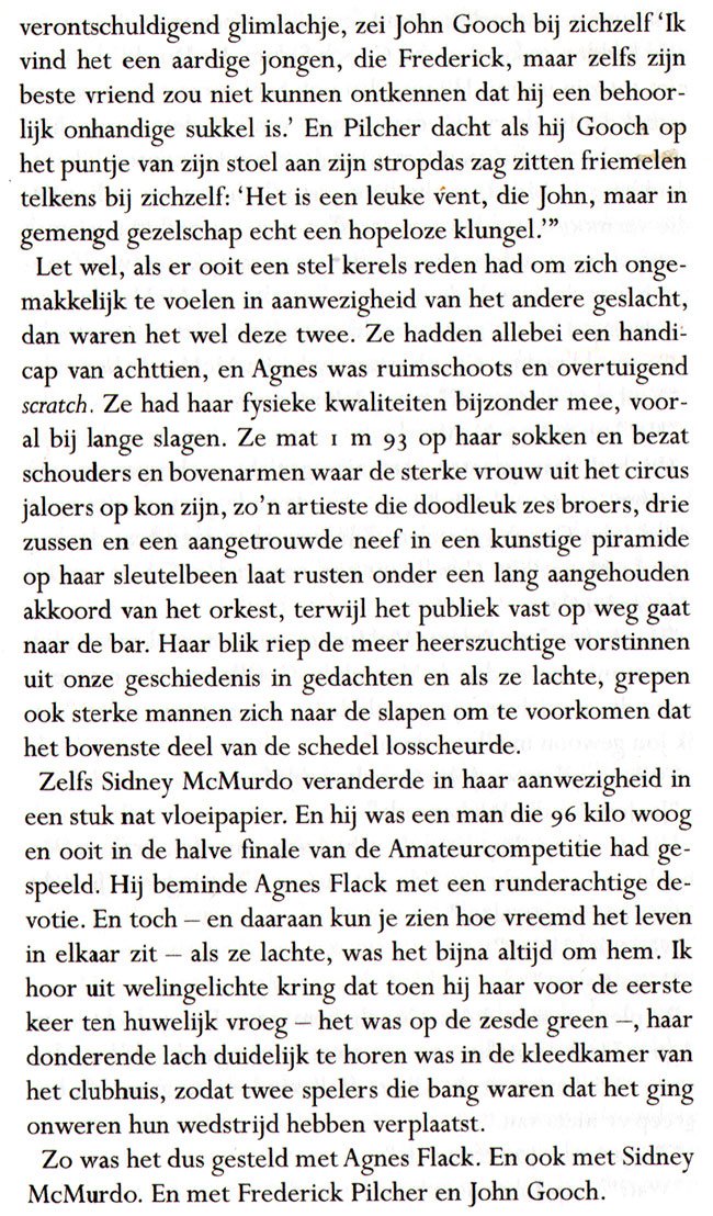 zelfs sidney mcmurdo veranderde in haar aanwezigheid in een stuk nat vloeipapier...
