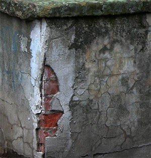 hoekje van de muur
