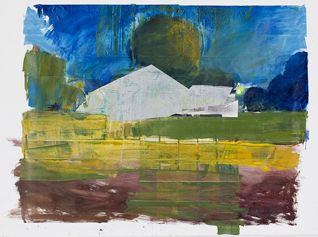 landschap gebouw en boom