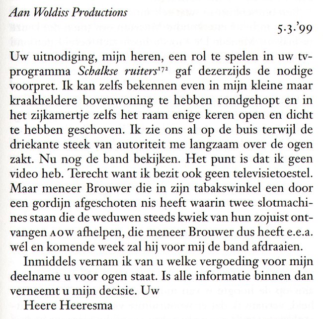 ik kan zelfs bekennen...