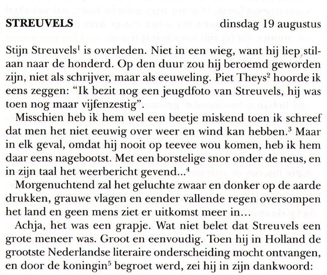boon over streuvels