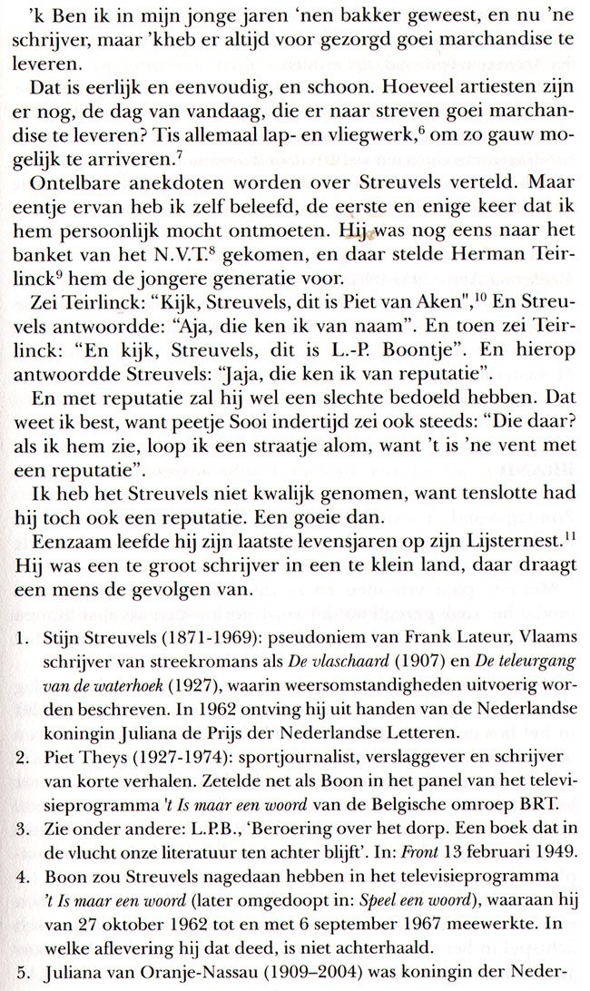streuvels is overleden