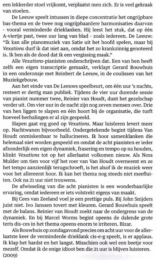 tot op het allerlaatst volkomen nieuw...