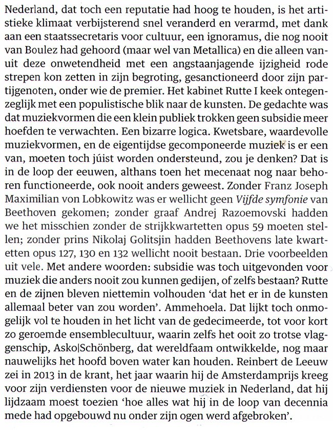 een bizarre logica...
