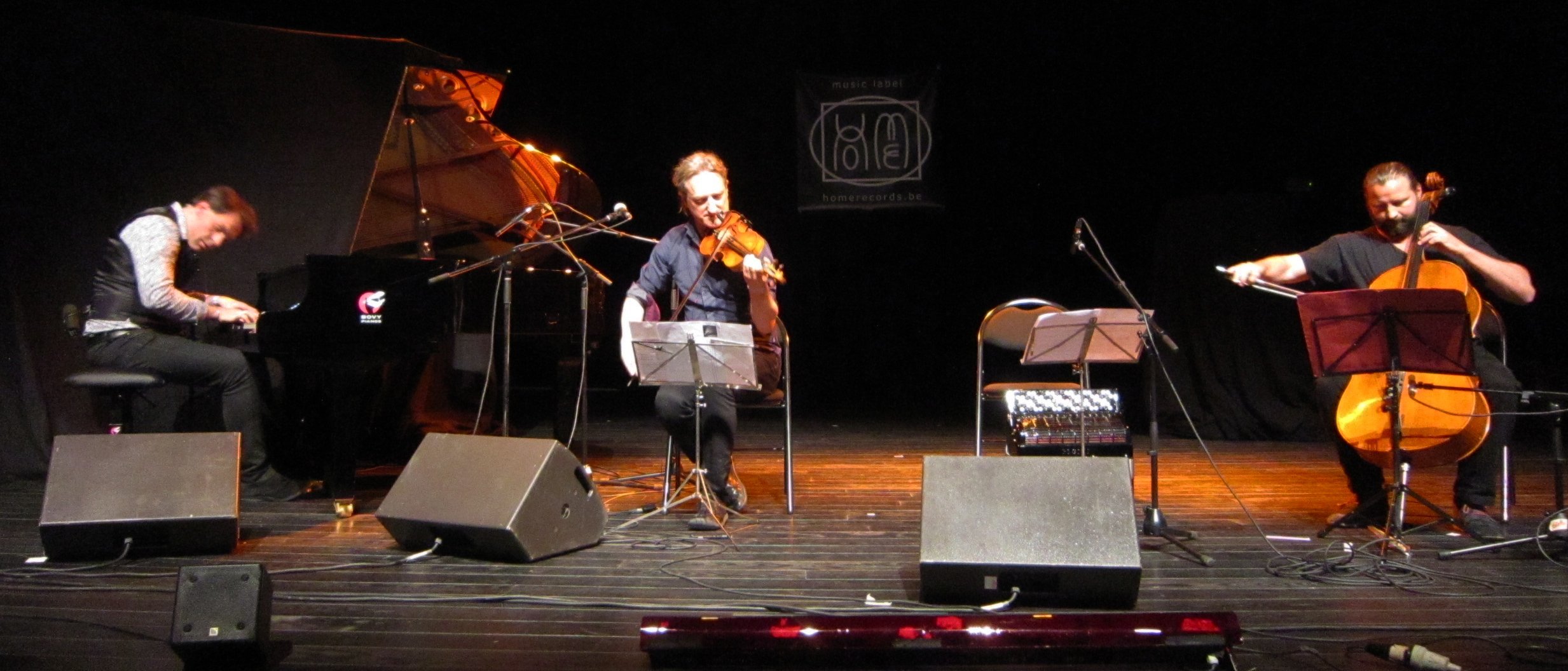 met lode vercampt op cello