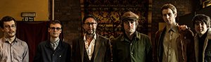 Buffalo Skinners met producer Colin Elliot, photographer - Tom Nicholls)