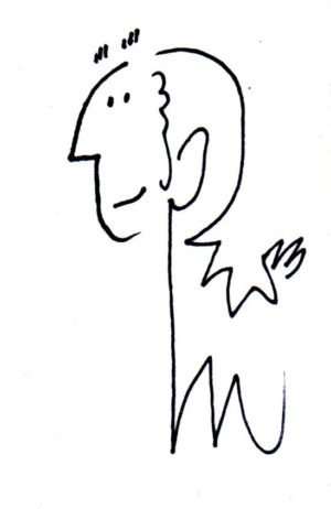 ruud zelfportret handtekening