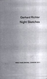 gerhard richter – night sketches – een schetsboekje