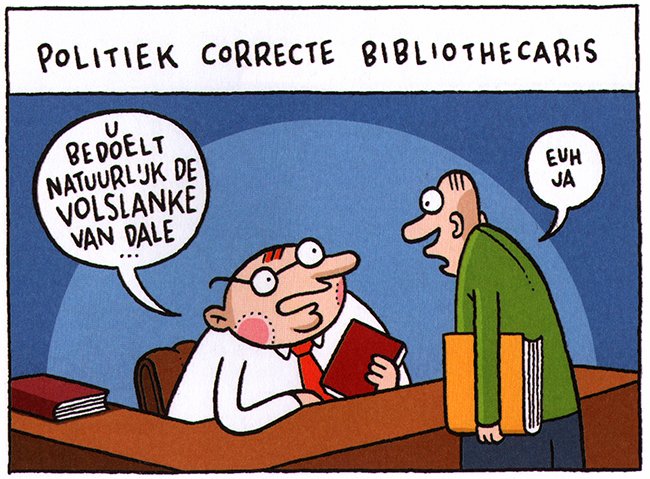 poltitiek correcte bibliothecaris