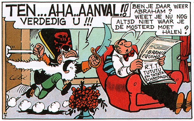ben je daar weer abraham?