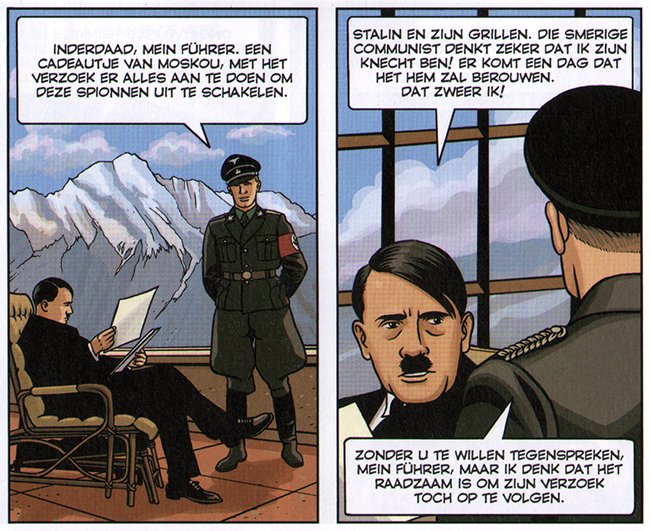 een cadeautje van stalin