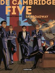 de cambridge five, een strip over engelse communisten in de tweede wereldoorlog
