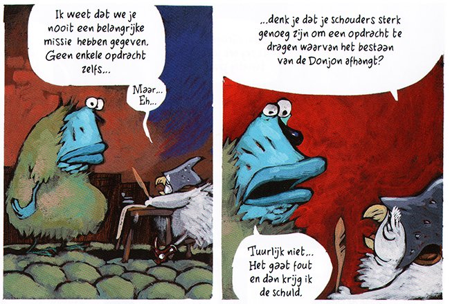 het begin van het avontuur