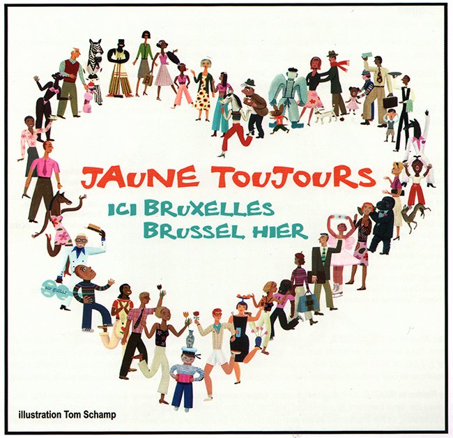 jaune toujours en brussel