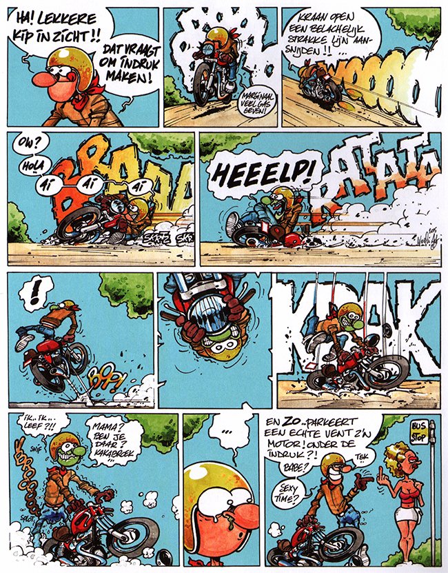 indruk maken...