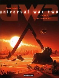 universal war, een spectaculair fraaie science fictionstrip
