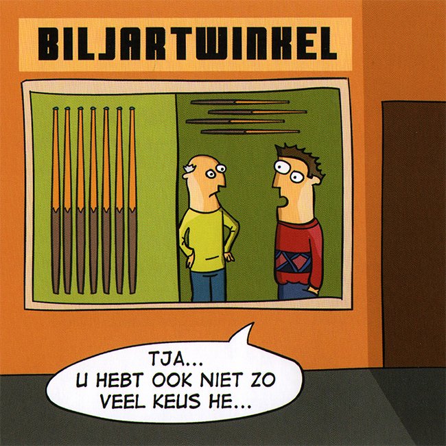 niet veel keus...