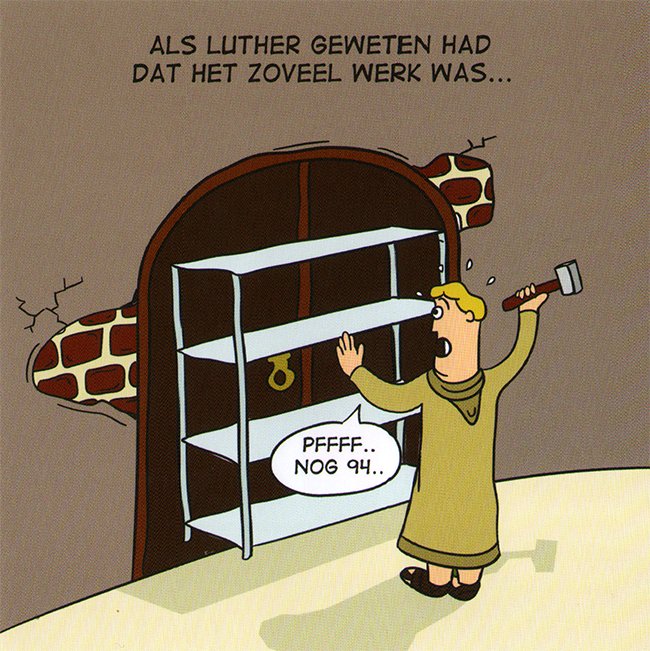 een gereformeerde grap?