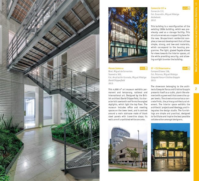 verschillende gebouwen in het coomerciele en diplomatieke district