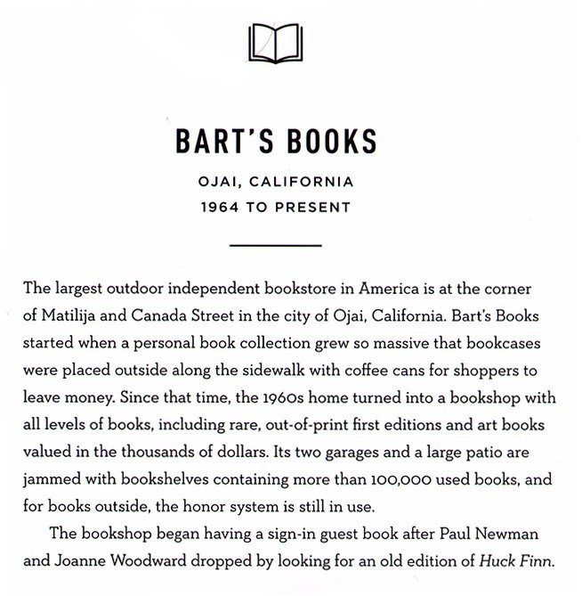 bart's books