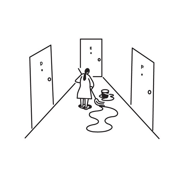 the hallway